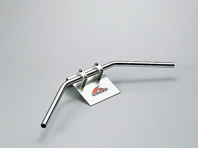 フラット3型 ハンドルバー クロームメッキ 外径φ22,2mm 内径φ18mm 全巾665mm