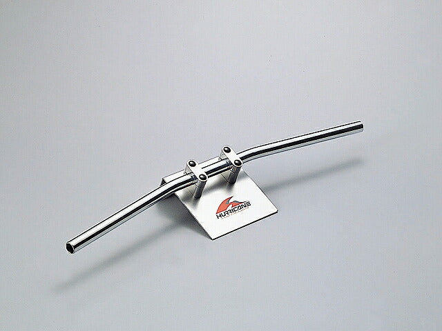 フラット0型 ハンドルバー クロームメッキ 外径φ22,2mm 内径φ18mm 全巾670mm