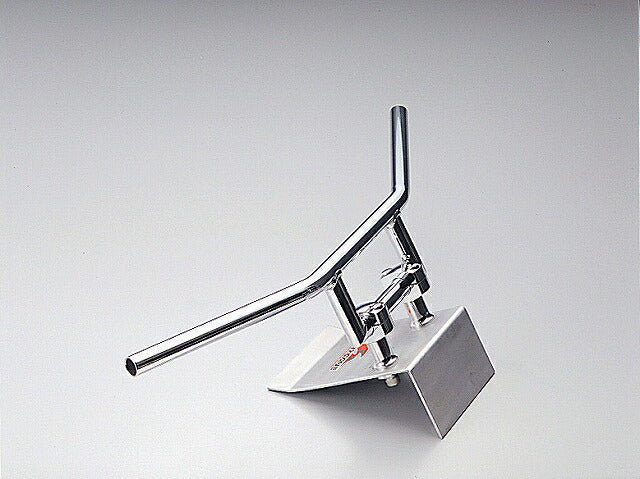 100Z型 ハンドルバー クロームメッキ 外径φ22,2mm 内径φ18mm 全高90mm 全巾670mm