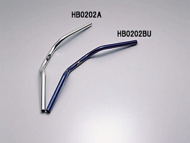 ミニコンチ1型 ハンドルバー シルバーアルマイト 外径φ22,2mm 内径φ14mm 全高70mm 全巾615mm