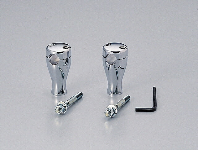 3インチドラッグポスト.ベーシック クロームメッキ φ7/8インチ(22,2mm)ハンドル用