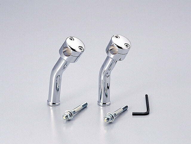 6インチドラッグポスト.プルバック クロームメッキ φ7/8インチ(22,2mm)ハンドル用