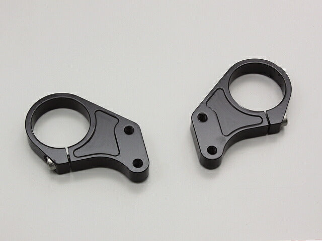 アンダーブラケット ブラックアルマイト φ43mmフォーク 汎用