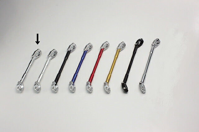 ハンドルブレース XSサイズ クロームメッキ\U0026シルバー φ7/8インチハンドル用