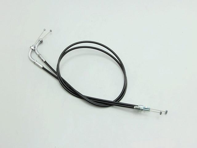 スロットルケーブル W 2本セット ブラック 適合純正品番 引き 58300-44000/戻し 58300-44600 GS400(初期 -GS400-42204迄)