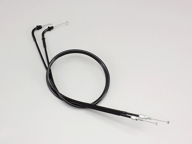 ロング スロットルケーブル W 2本セット ブラック 165(100)mmロング アウター長さ1120/1110mm CB1100RS/EX(17-) CB1100 Eパッケージ(17-) ( )内はアップハンドルモデル比