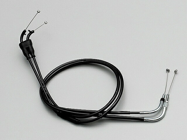 スロットルケーブル W ブラック XJR1300('00-'11 RP03J/17J) 150mmロング