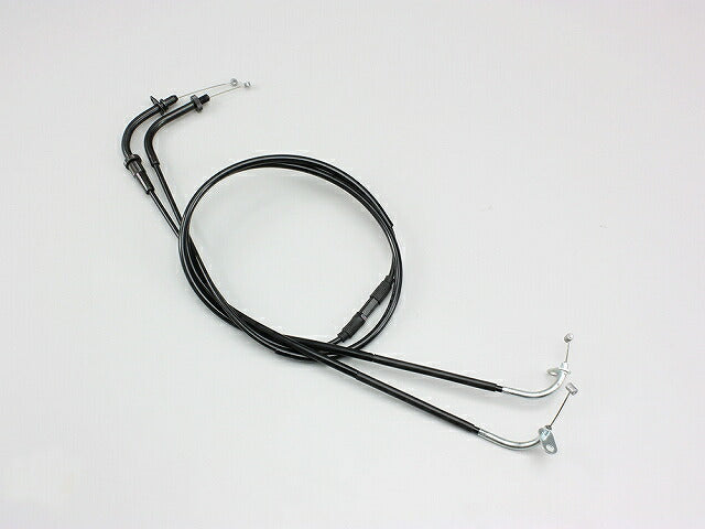 スロットルケーブル W ブラック ドラッグスター400('10- FI車) 300mmロング