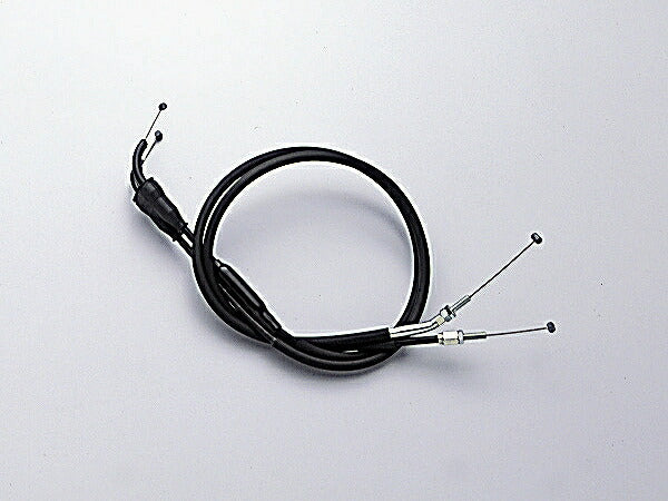 スロットルケーブル W ブラック セロー225('00-'04 5MP1/2) 150mmロング