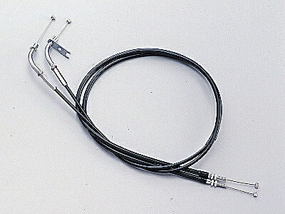 スロットルケーブル W ブラック エリミネーター250V 300mmロング