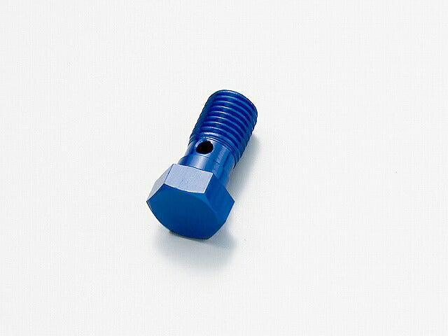 Banjo Bolt Blue Single, Screw Pitch P1.25mm