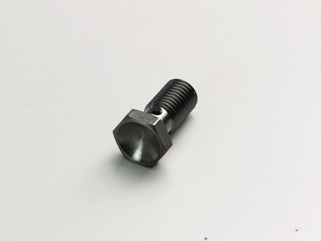 バンジョーボルト シングル ブラック ホンダ.ヤマハ.カワサキ等 シングル用 ネジピッチ P1.25mm