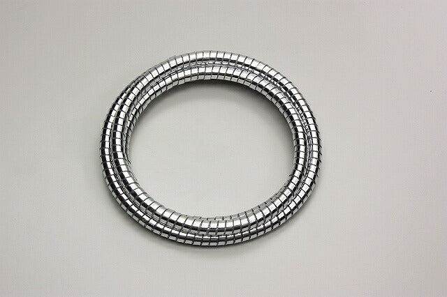 スパイラルチューブ メッキ φ10mm 全長1.5m