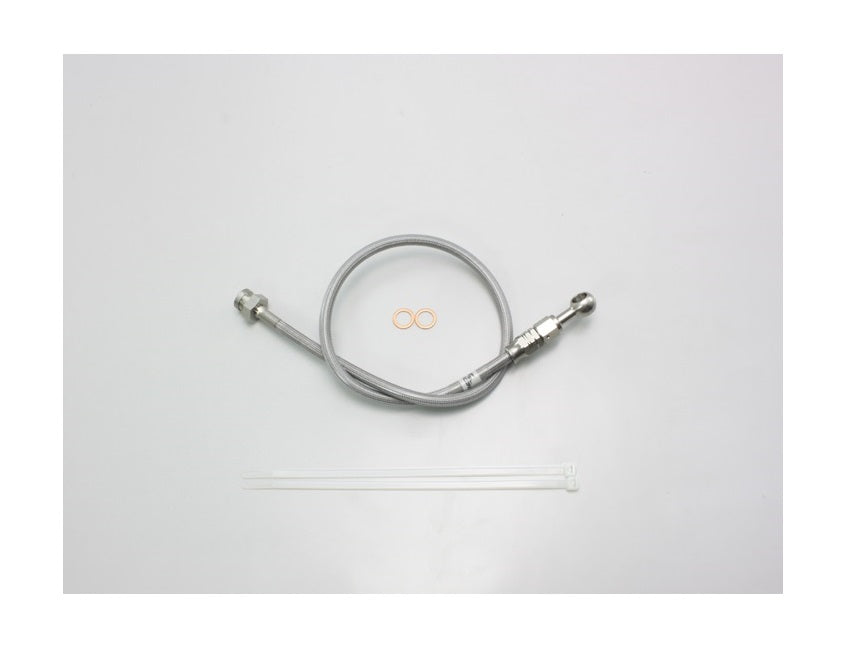 SURE SYSTEM LINE Brake Hose, Full Stainless Steel, J-Type, Length 60cm