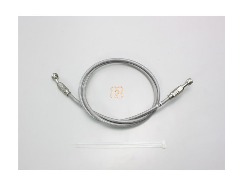 SURE SYSTEM LINE Brake Hose, Full Stainless Steel, M Type, Length 100cm