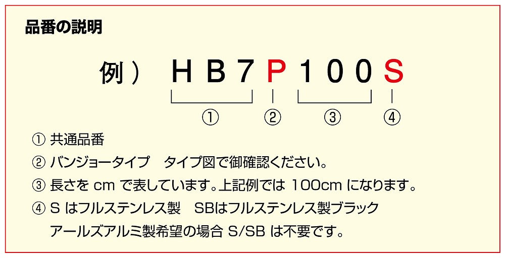 SURE SYSTEM LINE ブレーキホース メッシュ Pタイプ ブラック 長さ165cm フル・ステンレス製