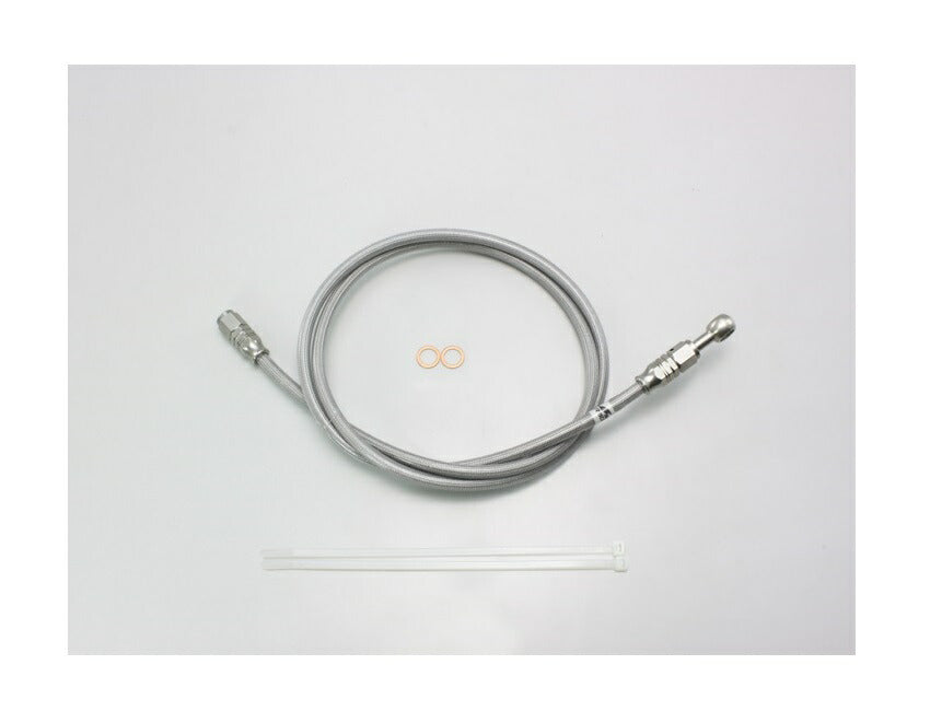 SURE SYSTEM LINE Brake Hose, Full Stainless Steel, R Type, Length 115cm