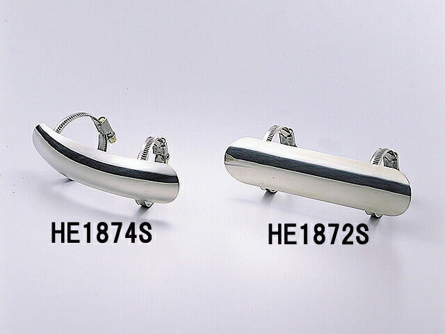 マフラープロテクター ポリッシュ φ38-60mm用 ドラッグマフラー直部用