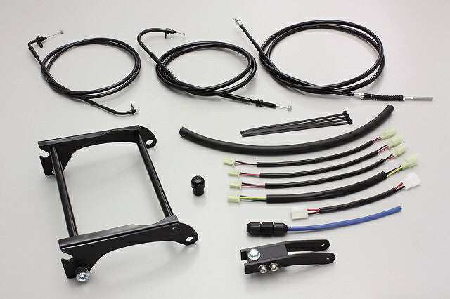 ロングホイールベースキット ブラック リモコンJOG-ZR/ZII.('01-'07) 150mmロング