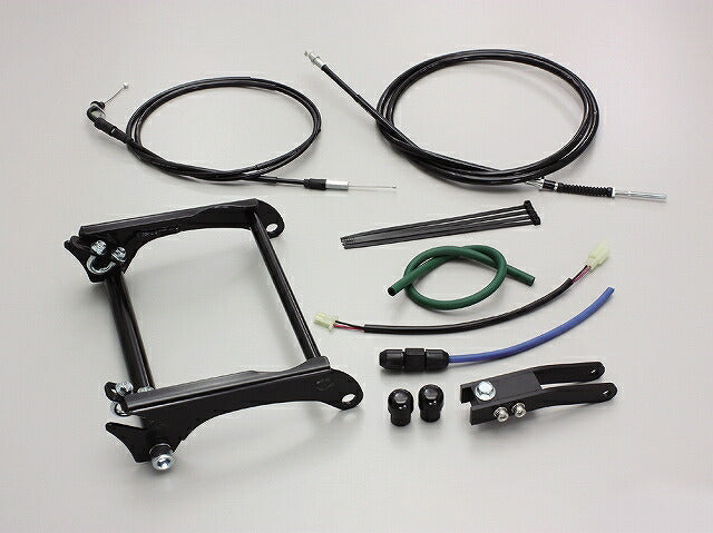 ロングホイールベースキット ブラック スーパーJOG-Z/ZR(3YKB不可) 150mmロング