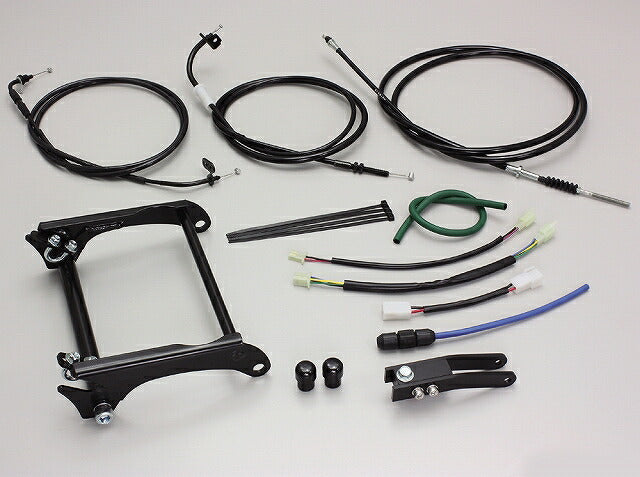 ロングホイールベースキット ブラック グランドアクシス100(5FA1) 150mmロング