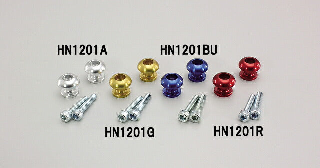 M6アクセント フック ブルーアルマイト 2ヶ入 M6×L30ボルト付き