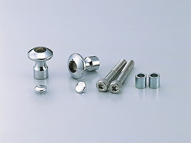 M8アクセント フック ドラッグスター250/1100 M8×L55 ステンレスボルト付クロームメッキ