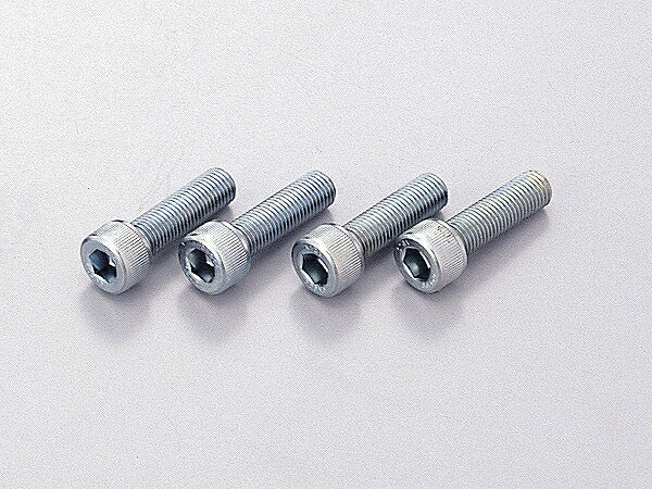 M10 Socket Bolt M10 x L25 x P1.25mm 4 pcs, Plated