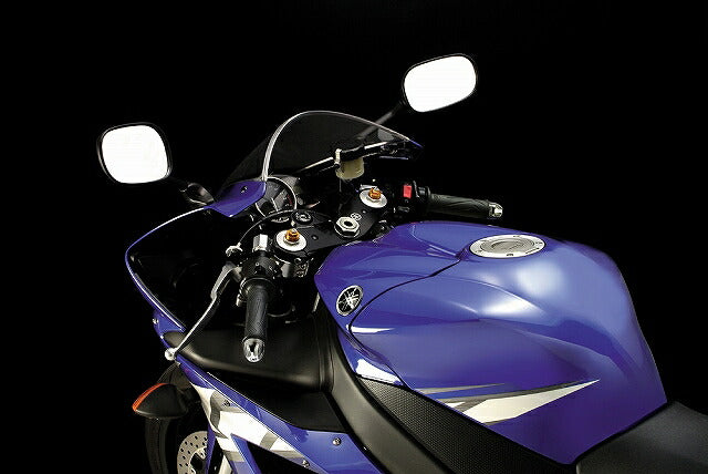 ジュラルミン セパレートハンドル ポリッシュアルマイト YZF-R1('09-'11).YZF-R1(-'03)