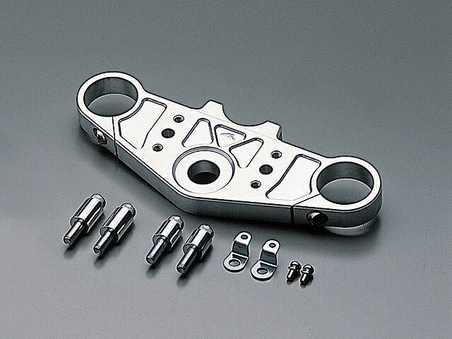 ジュラルミン トップブリッジ ポリッシュアルマイト バーハンドル用 CBR1100XX.HISS付車対応