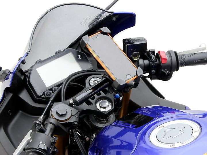 クランプバー ブラック バー外径φ22.2mm YZF-R25 ABS YZF-R3 ABS ハンドル用