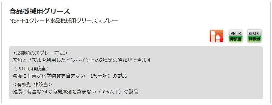食品機械用グリース 300ml