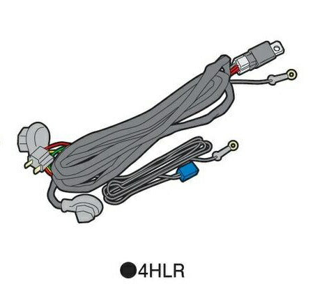 Relay Kit for Bulb-Replaceable Halogen Headlamp Units - For Round/Square 4-Lamp Systems, 12V, 1pc.