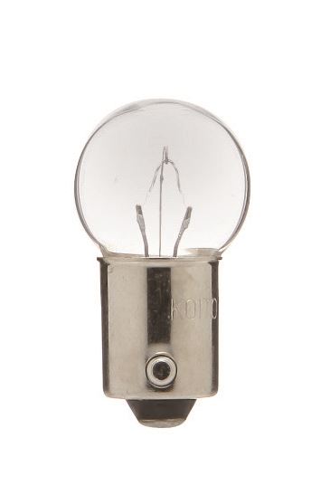 Incandescent Bulbs for Meters and Indicators, Clear, 12V 8W G14, Pack of 2