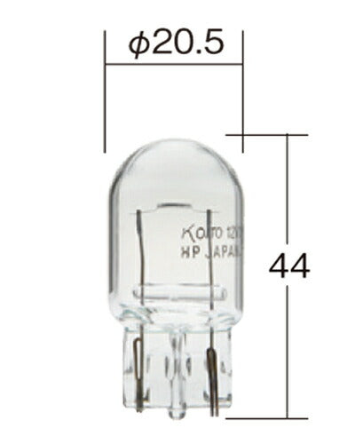High Power Bulb Clear 12V 21W T20