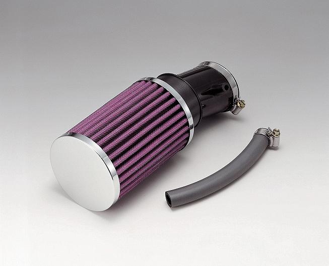 Power Filter (for blow-by gas circulation) Purple, Mounting Diameter 50mm, Overall Length 219mm, Outer Diameter 87mm
