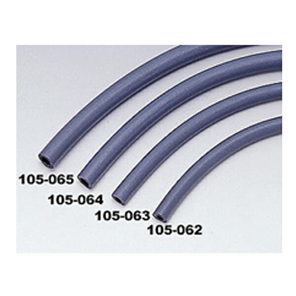 Heat-resistant/oil-resistant 2-layer hose, inner diameter 4.5mm x outer diameter 8.5mm x 1m, with 2 clips, universal