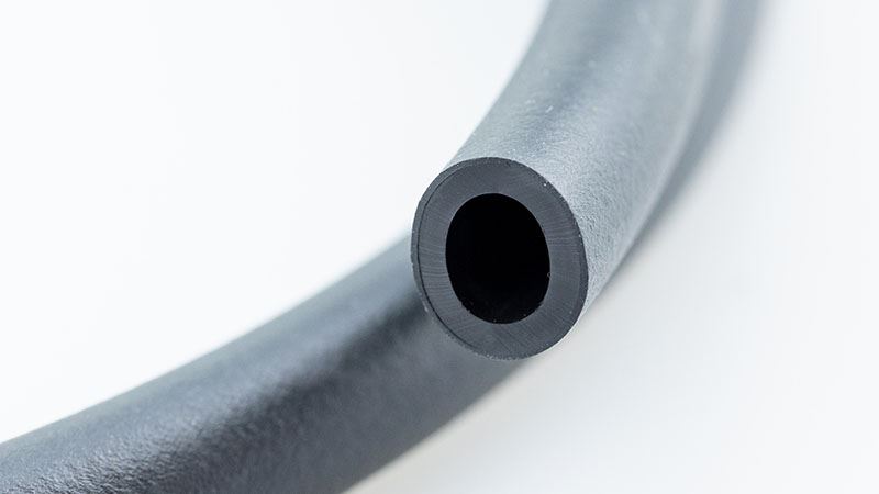 Fuel Hose, Oil-Resistant, Double-Layer, Black, 6.3mm ID / 1m