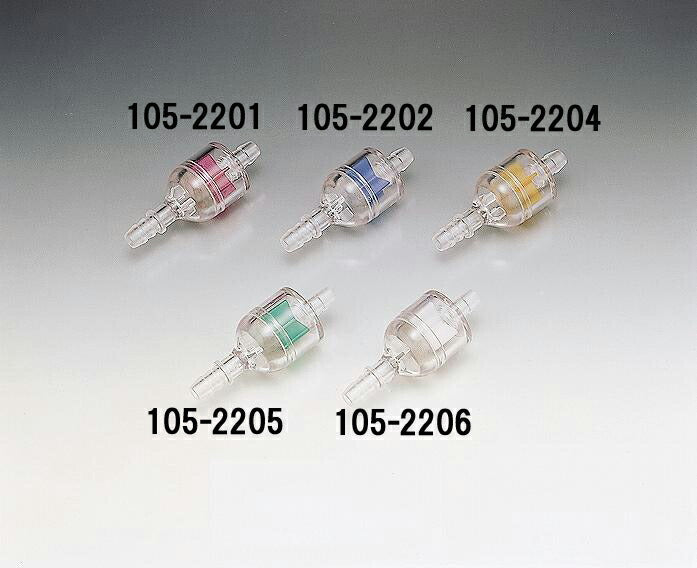 Gasoline filter, stainless steel mesh, partition green, for hose inner diameter 6-6.5mm