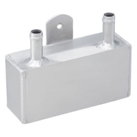 Oil Catch Tank, Aluminum, Rectangular, 250cc