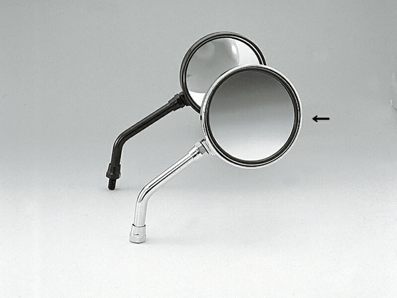 Z2 Type Mirror, Chrome, Universal Left/Right