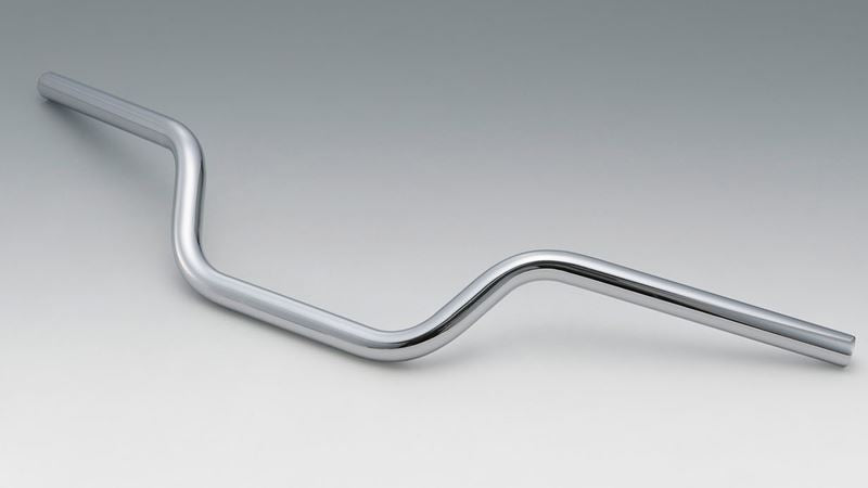 Handlebar, European, chrome-plated, 685mm, universal