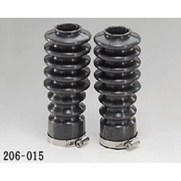 Front Fork Boots, Black, CD50-90/Solo, Set of 2