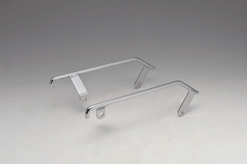 Saddlebag Rails, Chrome, Left and Right Set, VT400S/750S