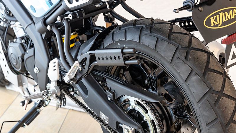 バッグサポート マットブラック XSR125/155 左右セット