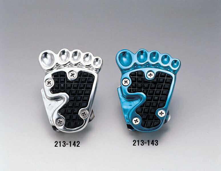 Brake Pedal Cover Foot Shape Deluxe Chrome Plated Honda Monkey Jazz