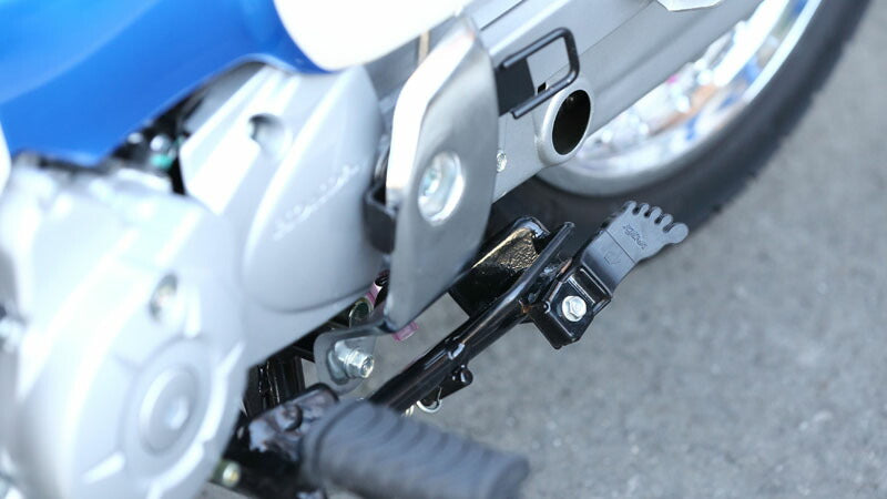 足型サイドスタンド ゴム レッド 赤 スーパーカブ クロスカブ カブプロ クロスカブ リトルカブ 50/70/90/100