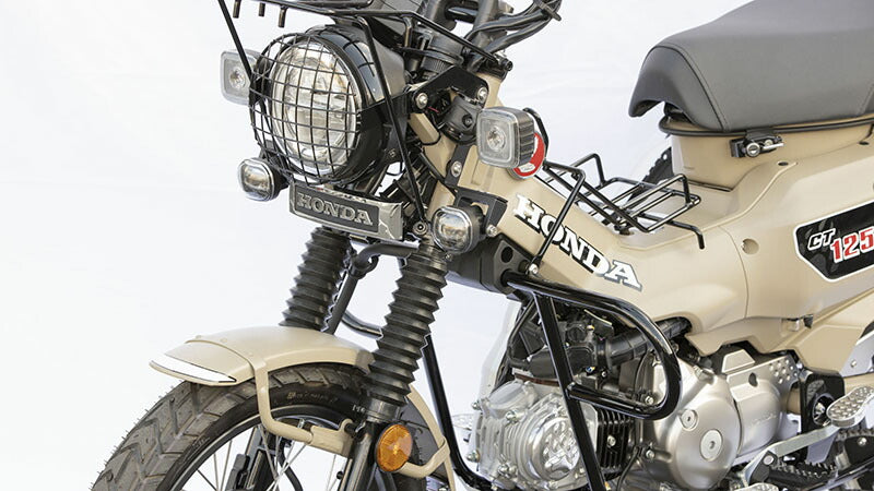 【アウトレット】ウインカーリロケーションステー フロント ブラック 黒 CT125 ハンターカブ