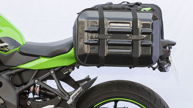 Winker Relocation Stay, Rear, Black, Ninja ZX-25R