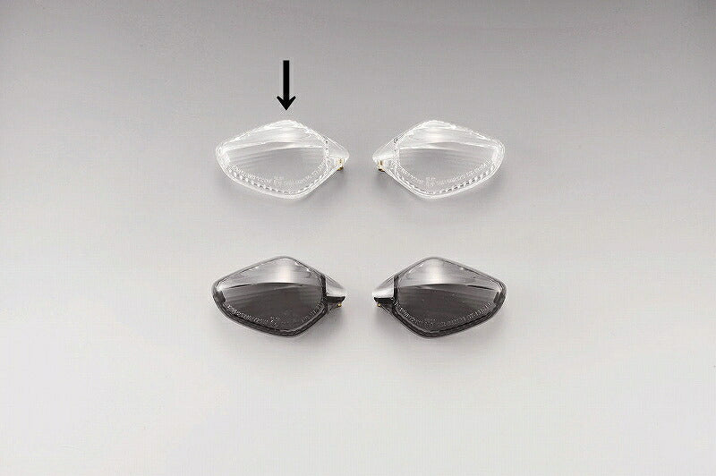 ウインカーレンズ クリア 1個 ホンダ純正品番:33404-MGS-J31タイプ